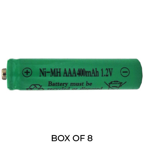 Power Portable 8-pack AAA NiMH rechargeable batteries