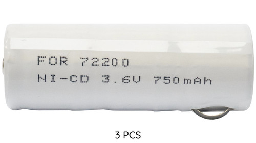 Welch Allyn 72200 battery replacement for compatible handles
