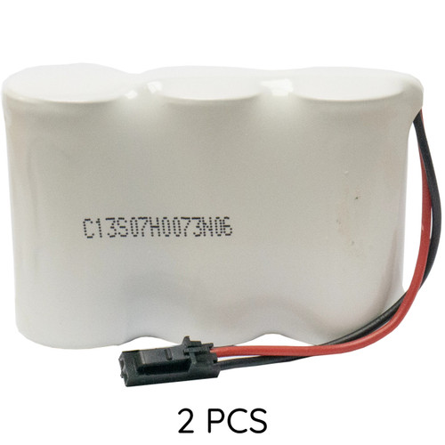 Two Welch Allyn 72250 replacement batteries for medical use