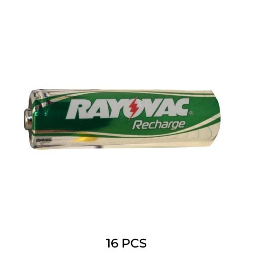 16-pack Rayovac AA 1350 mAh NiMH rechargeable batteries