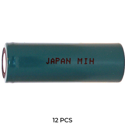 Sanyo HR-AUC 12-pack A NiMH flat top batteries