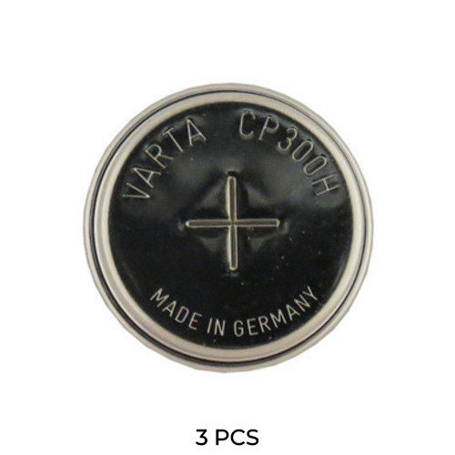 3-Pack Varta CP300H NiMH button cell batteries