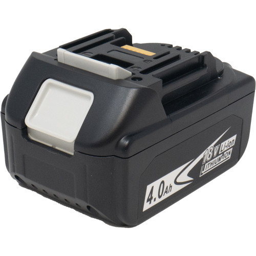 Replacement battery showing Makita 18V 4000mAh design