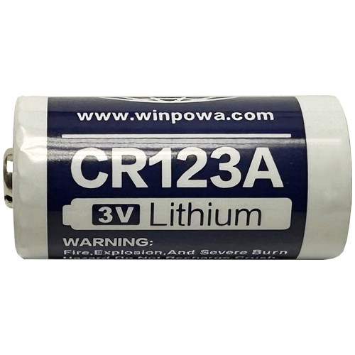 WinPow CR123A 3 volt lithium battery for cameras and flashlights