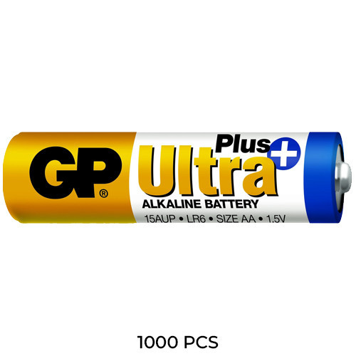 1000-pack AA Gold Peak Ultra Plus alkaline batteries, SKU 26312