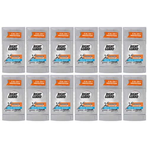 Right Guard Xtreme Defense 5 Arctic Refresh deodorant pack