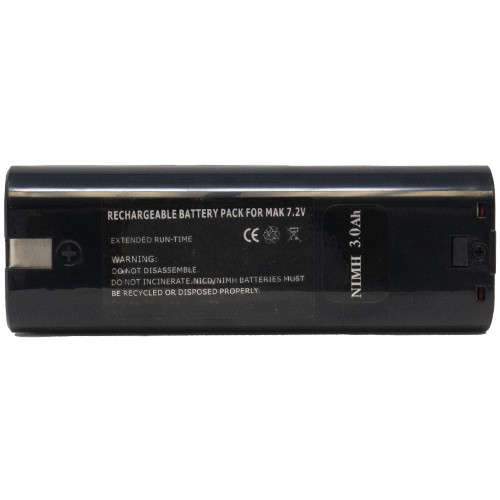 Makita 7.2V 3000mAh NiMH replacement battery