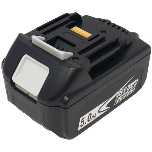 Li-ion Makita replacement battery with 5000mAh capacity