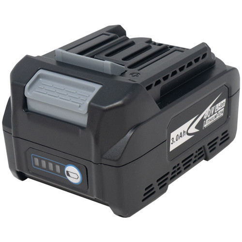 Makita XGT40V 40V 3000 mAh replacement battery front view
