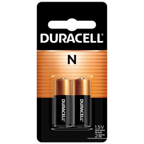 Duracell N Size LR1 1.5V Alkaline Batteries 2-pack sealed card
