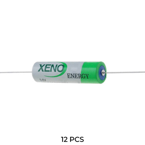 12-Pack Xeno XL-060F 3.6V AA 2.4Ah Lithium Batteries with Axial Leads consumer sales and volume pricing