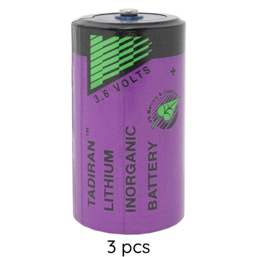 Tadiran TL-2200/S C size battery with button top