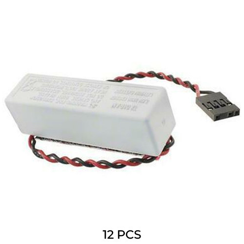 12-pack Tadiran TL-5242/W 3.6V lithium batteries with 2-pin connector