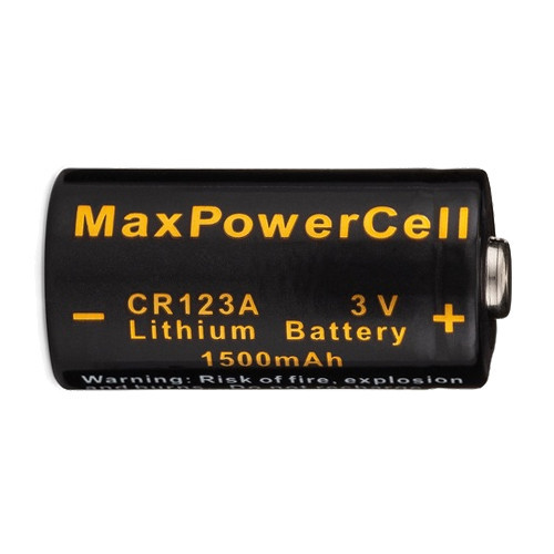 CR123 MaxPowerCell 3V Lithium Battery