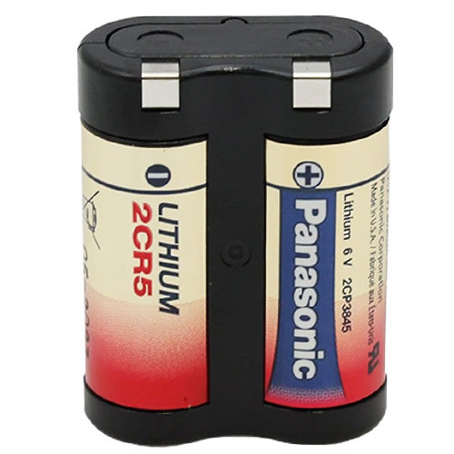 Panasonic 2CR5 lithium battery for cameras and electronics