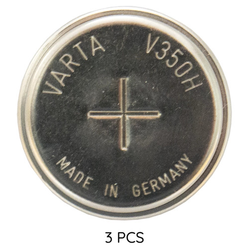 Varta V350H rechargeable batteries with long shelf life