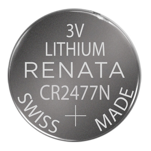 Renata CR2477N 3 Volt Lithium Coin Cell Battery (Bulk)
