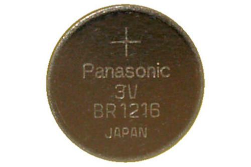 5-Pack BR1216 Panasonic 3 Volt Lithium Coin Cell Battery