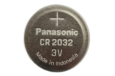 Panasonic CR2032 3 volt lithium coin cell battery 5-pack