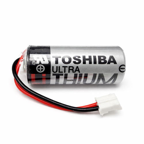 Toshiba ER4 battery with wire leads for PLC use
