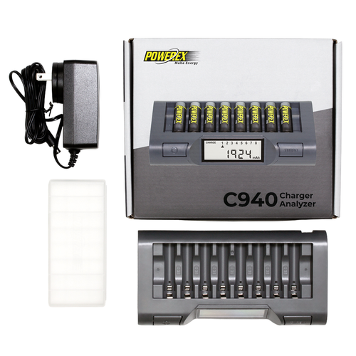 Powerex MH-C940 battery conditioner for NiMH and NiCD cells