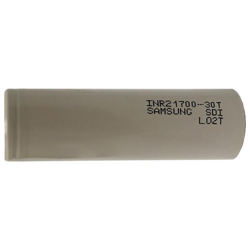 Samsung INR21700 30T flat top lithium-ion battery