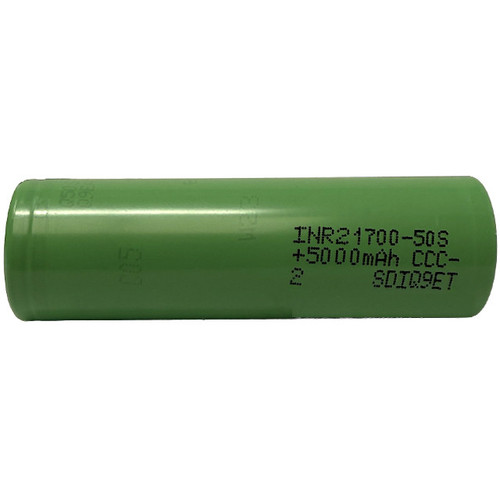 Samsung INR21700-50S flat top 21700 lithium-ion battery