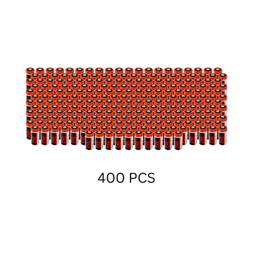 EVE CR123A lithium batteries 400-pack bulk packaging