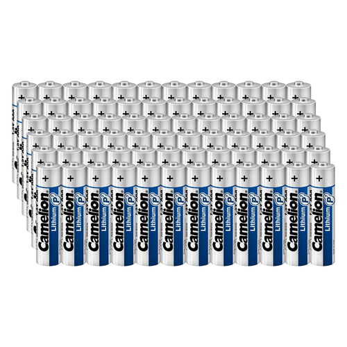 72-Pack AAA Camelion Lithium Batteries