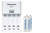 Panasonic BQ-CC17 smart charger with four AAA Eneloop batteries