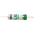Side view of SAFT LS14500 2600mAh lithium battery with axial leads