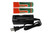 Li-Ion Charger (Single Slot) + 2 x 18650 3.6V Li-Ion Button Top Batteries (2300 mAh)
