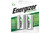 Energizer Recharge C NiMH 2500 mAh batteries, 2-pack card