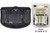 V2299 universal smart charger with eight AccuPower D batteries