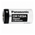 Panasonic Industrial CR123A lithium battery front view
