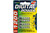 AAA AccuPower Micro 1200 mAh NiMH rechargeable battery 4 pack card