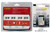 Titanium 8 bay 9 volt smart charger with eight AccuLoop batteries