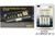 Powerex MH-C808M 8-bay LCD charger with eight C NiMH batteries