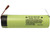 Panasonic 18650 3.7V 3400mAh lithium ion battery with tabs