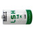 Side angle of Saft LSH14 lithium-thionyl chloride battery
