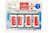 C Size Maxell Battery Adapters for AA Batteries (4 Pack)