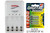 Tenergy 4 bay smart charger with 8 AccuPower AAA batteries