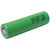 Samsung 25R 18650 lithium ion battery flat top view