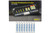 Powerex MH-C808M 8-bay LCD charger with eight Panasonic Eneloop AAA batteries