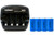 Tenergy RCR123 batteries with four-slot smart charger