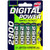 AccuPower AA NiMH 2900 mAh rechargeable batteries, 4-card pack