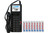 V-868 8 bay AA and AAA charger with eight Tenergy AAA batteries