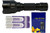 Power Portable S02 Cree XP-E flashlight kit with batteries and charger