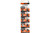 Maxell LR43 186 alkaline button batteries 10-pack