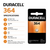 Duracell 364 SR621SW silver oxide button battery on card